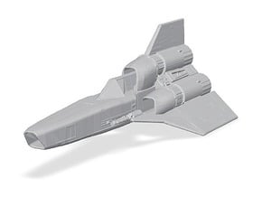 Battlestar Galactica Viper II  4.8" in Tan Fine Detail Plastic