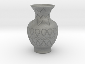 Vase_09 in Gray PA12