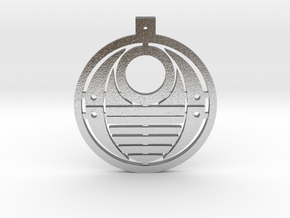 Bohrok Pendent in Natural Silver