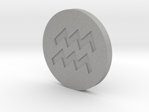 Aquaris Coin in Aluminum