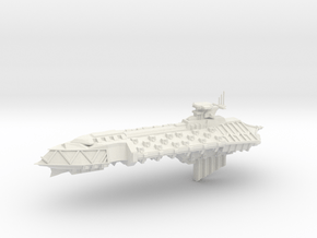 Chaos Cruiser Concept - B  in White Natural Versatile Plastic