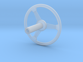 SteeringWheel-A in Tan Fine Detail Plastic