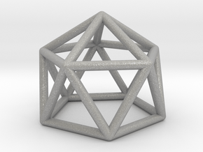 0749 J11 Gyroelongated Pentagonal Pyramid #1 in Aluminum