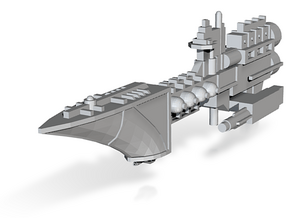 Navy Frigate - Concept 1  in Tan Fine Detail Plastic