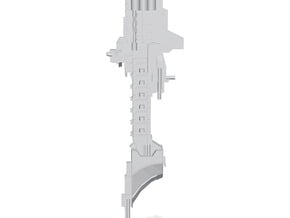 Navy Light Frigate - Concept 2  in Tan Fine Detail Plastic
