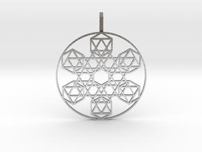 Etheric Reflector (Flat) in Natural Silver