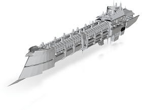 Imperial Legion Long Cruiser - Armament Concept 14 in Tan Fine Detail Plastic