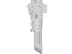 Imperial Legion Cruiser - Concept 4 in Tan Fine Detail Plastic