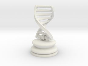 DNA X 4 Pieces in White Natural Versatile Plastic