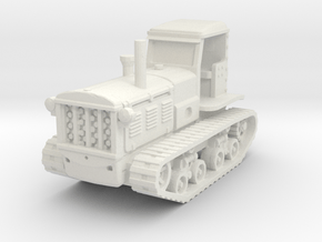 STZ 3 Tractor (late) 1/100 in White Natural Versatile Plastic