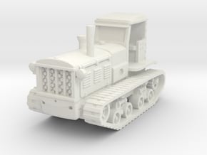 STZ 3 Tractor (late) 1/87 in White Natural Versatile Plastic