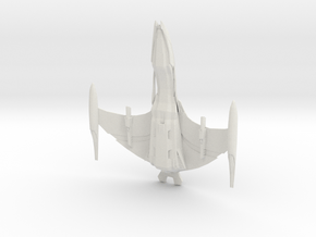 Romulan VanCor Class WarBird  8.2" in White Natural Versatile Plastic