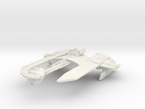 Klingon ForMar Class B  BattleCuiser in White Natural Versatile Plastic