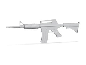 1:12 M16 Rifle in Tan Fine Detail Plastic