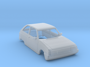 Oltcit (Citroen Axel) Body Scale 1:120 in Smoothest Fine Detail Plastic