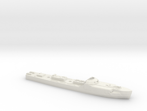 S-100 Schnellboot with depth charges 1:300th Scale in White Natural Versatile Plastic
