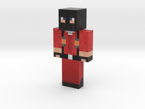 JasonGrant_RED | Minecraft toy in Natural Full Color Sandstone
