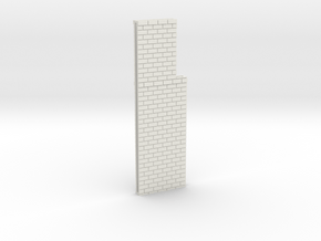 N Atlas Viaduct Straight Walls in White Natural Versatile Plastic