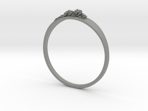 Succulent Ring in Gray PA12