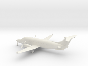 Beechcraft 1900D in White Natural Versatile Plastic: 1:64 - S