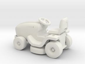 Printle Thing Lawn Mower - 1/24 in White Natural Versatile Plastic