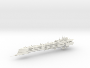 Imperial Legion Long Cruiser - Armament Concept 7 in White Natural Versatile Plastic