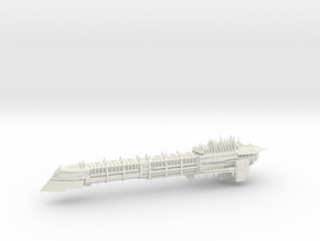 Imperial Legion Long Cruiser - Armament Concept 2 in White Natural Versatile Plastic
