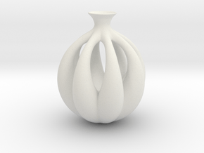 Vase 5081036 in White Natural Versatile Plastic