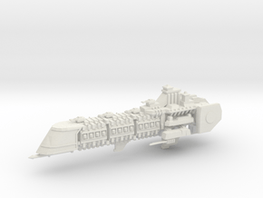 Imperial Legion Super Cruiser - Armament Concept 7 in White Natural Versatile Plastic