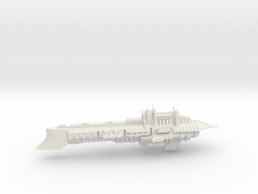 Imperial Legion Super Cruiser - Armament Concept 1 in White Natural Versatile Plastic