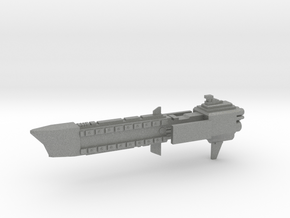 Navy Frigate - Concept 3  in Gray PA12