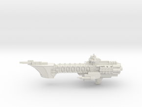 Navy Light Frigate - Concept 2  in White Natural Versatile Plastic