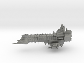 Capital Ship - Concept 1  in Gray PA12