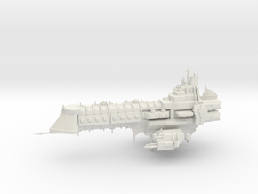 Capital Ship - Concept 2  in White Natural Versatile Plastic