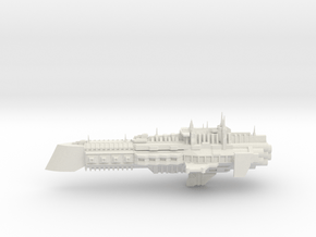 Imperial Legion Cruiser - Concept 6 in White Natural Versatile Plastic