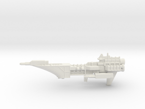 Navy Frigate - Concept 2  in White Natural Versatile Plastic