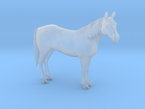 Horse in Smooth Fine Detail Plastic