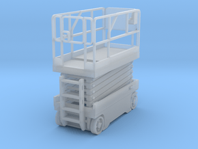 Scissor Lift 1-87 HO Scale Assembled in Smooth Fine Detail Plastic