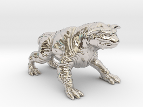 Ghostbusters 1/60 Terror Dog zuul gozer miniature in Rhodium Plated Brass