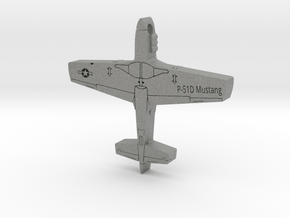 P-51D Mustang Pendant in Gray PA12