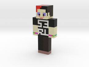 DJ S3RL | Minecraft toy in Natural Full Color Sandstone