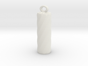 Startwist Pendant in White Natural Versatile Plastic