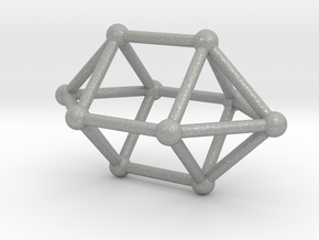0759 J15 Elongated Square Dipyramid (a=1cm) #2 in Aluminum