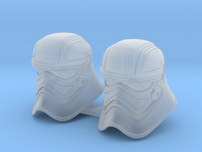 Shiny Bucketheads (x2) in Smoothest Fine Detail Plastic