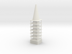 1-24_28in_traffic_cone in White Natural Versatile Plastic
