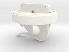 1.7 CARGO HOOK BELL SERIES ASSEM in White Processed Versatile Plastic