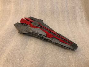 Federal Corvette: Elite Dangerous in White Natural Versatile Plastic: 1:1000