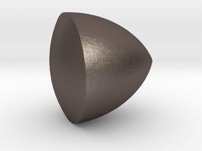 Solid of Constant Width in Polished Bronzed-Silver Steel