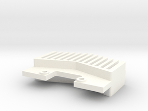 Tamiya Lunchbox Brunt Skid Plate in White Processed Versatile Plastic
