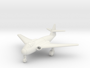 (1:144) Messerschmitt Me P.1100/II (Wheels down) in White Natural Versatile Plastic